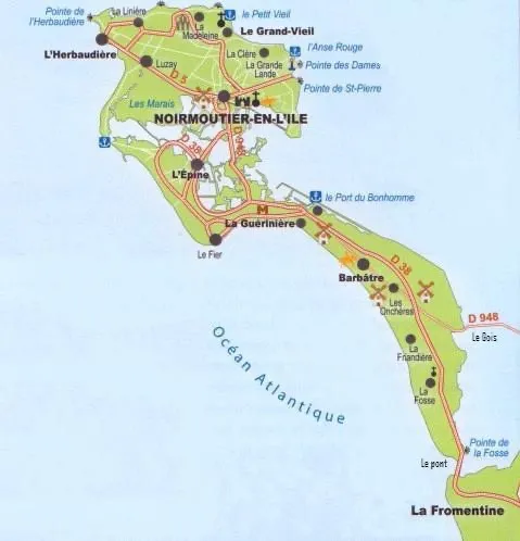 les communes de noirmoutier